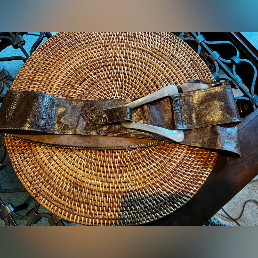 Adjustable Leather Belt